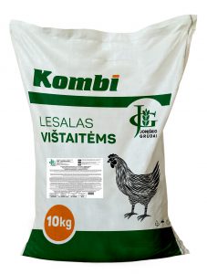 Visavertis vištaičių lesalas KOMBI nuo 1 iki 28 d.