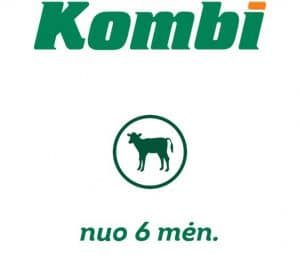 Kombinuotasis pašaras: pašaro papildas veršeliams nuo 6 mėnesių  KOMBI (19,5%)