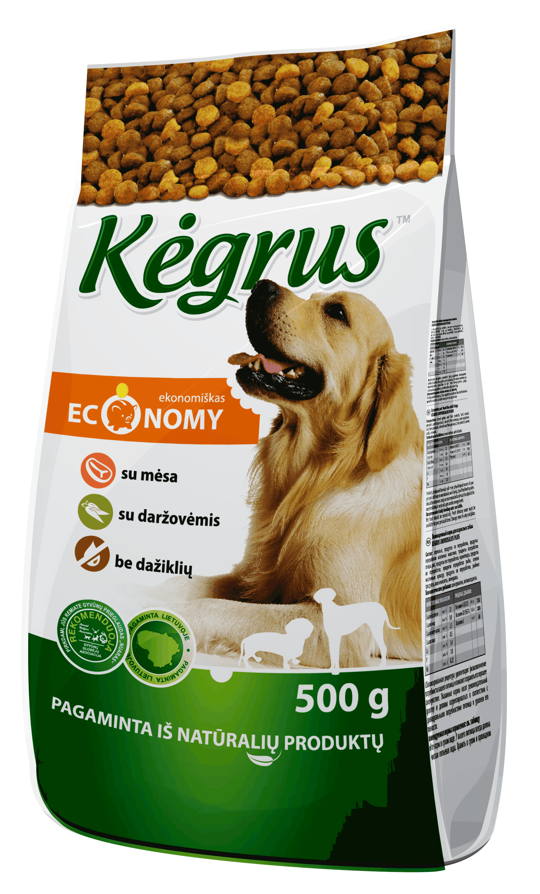 JE-81009995 KEGRUS Ekonomiskas 500g