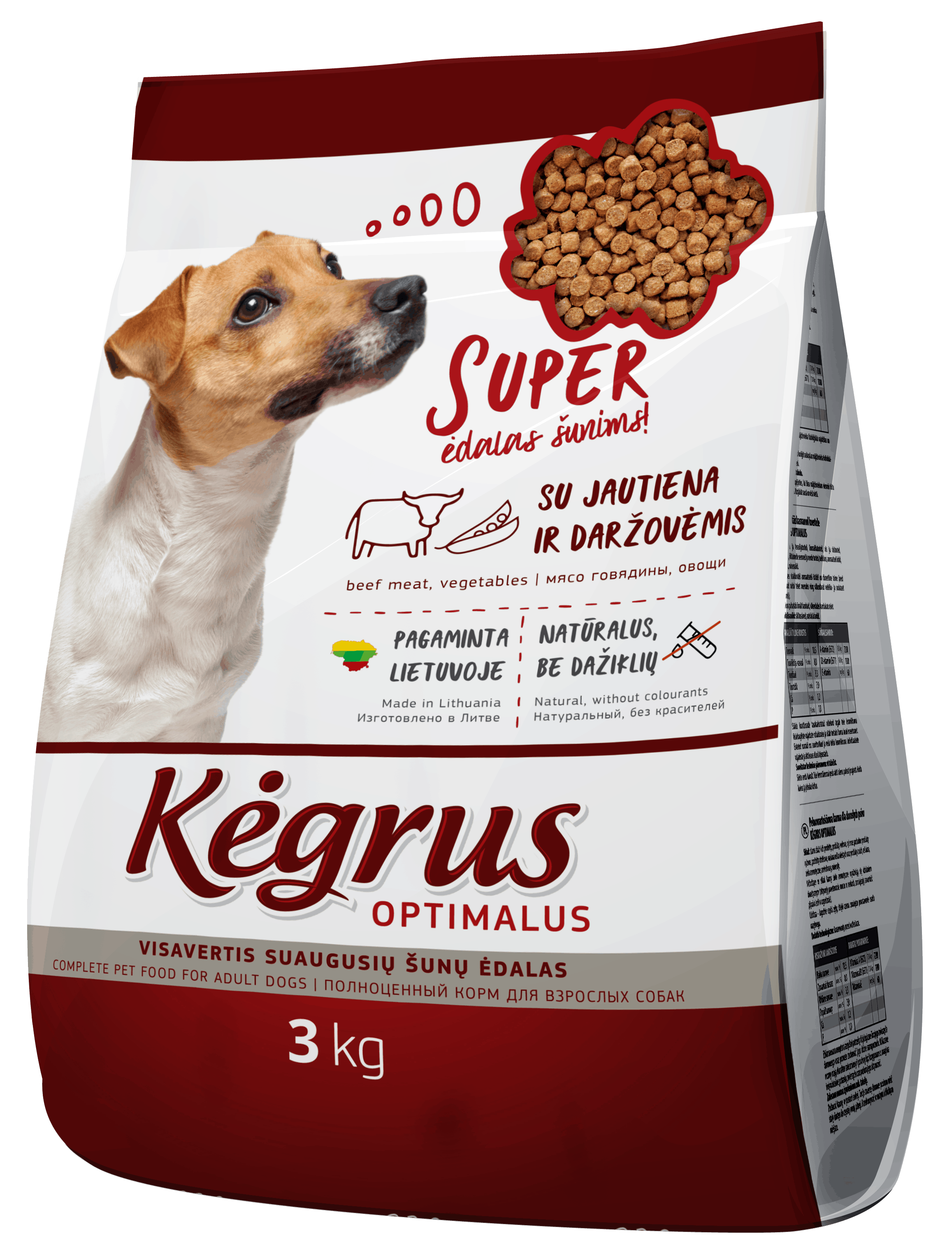 JE-81011003 KEGRUS Optimalus 3kg