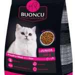 JE-85001995 BUONCU Junior Cat Poultry meat & rice 500g