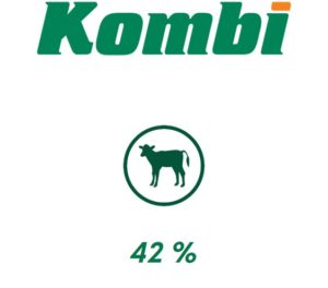 Olbaltumvielu, vitamīnu un minerālu piedeva teļiem (42%) KOMBI