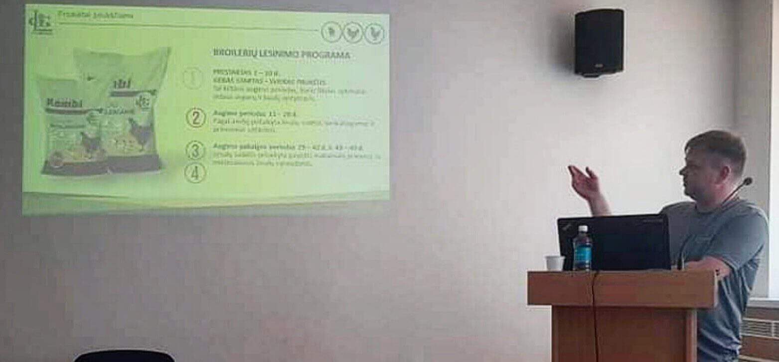 VET-1 vet-farmacininkų mokymai apie KOMBI lesalus